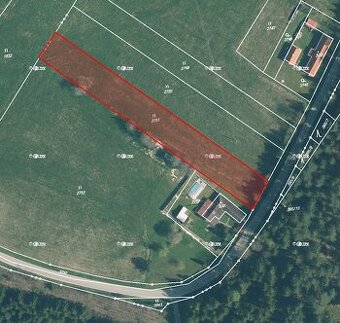 Prodám pozemek v katastru obce Rapšach - 1