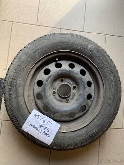 4 ks Letní pneu 185/65 R 14, 86T Barum, výborný stav,