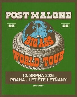 Post Malone: The BIG ASS World Tour, Praha, 12.8.2025