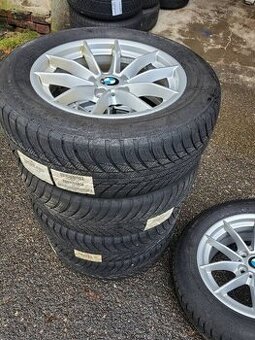 zimní R16" alu kola 5x112 6,5jx16 et22 pneu