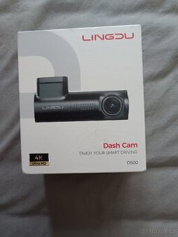 Autokamera LINGDU D500, 4K video, GPS, WIFI, Type-C