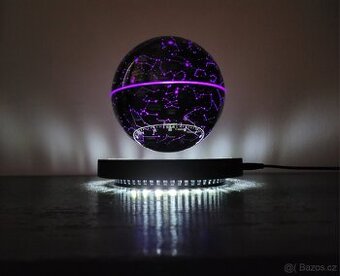 Levitující lampa – hvězdný glóbus
