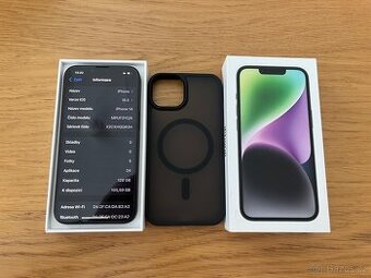 Zánovní Iphone 14 128gb