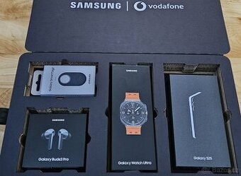Samsung Galaxy S25 5G 256GB, Galaxy Watch Ultra, Buds3 Pro