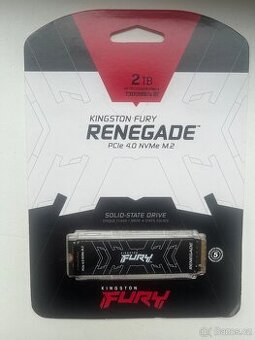 Kingston FURY Renegade NVMe 2TB – téměř nepoužitý