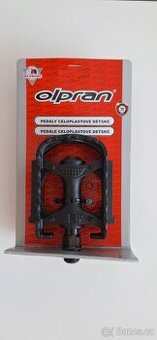 Cyklo pedály Olpran – celoplastové, univerzální závit