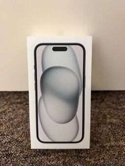 Apple iPhone 15 256gb Black. TOP STAV.