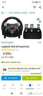 Volant k PC