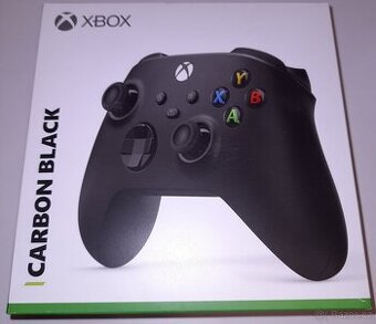 Xbox bezdrátový ovladač wireless carbon černý