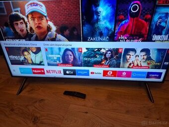 Samsung Smart 121cm 4K Wifi Dvbt2 stará 3 roky Jako nová