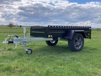 OFFROAD Přívěsný Vozík Valník BLACKOUT 1300kg TPV/Böckmann