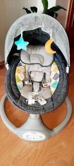 LEHÁTKO ELEKTRICKÉ HOUPACÍ - BLUETOOTH HUDBA DÁLKOVÉ OVLÁDÁN