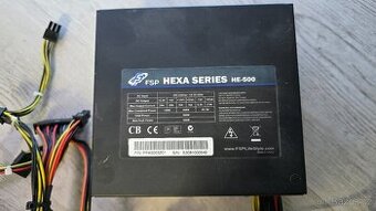 PSU PC zdroje 500w, 600w