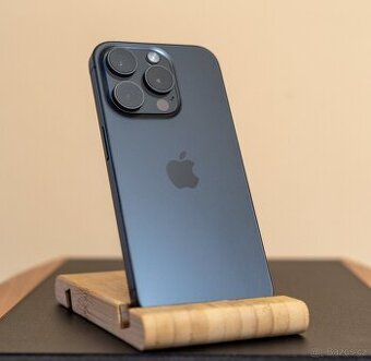 iPhone 15 Pro – černý | TOP stav | jako nový | 128 GB