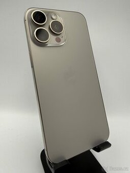 iPhone 15 pro Max 512GB Prírodný Titan/ Záruka 12 mes.