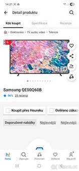 Samsung tv 127cm qled..