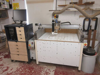 použitý dřevoobráběcí cnc router Mach3