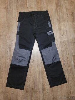 Šedo-černé pracovní kalhoty Safety & More