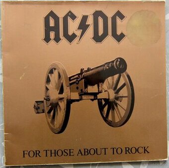 LP deska - AC/DC - For Those About to Rock We Salute You