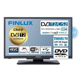 Smart TV Finlux 24FDM5760, černá 24" 61cm