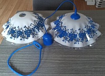 Sukýnka modrá kytička