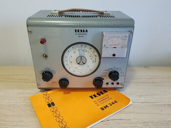 RC generátor Tesla BM 344 – původní stav + návod