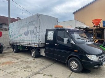 Tahač sk B Mercedes sprinter vč. návěsu s rampou