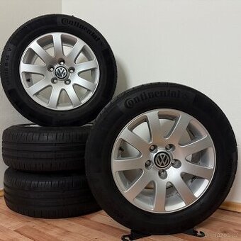 VW PASSAT B5.5 5x112 R15 ET37+LETNÍ 195/65R15 4mm