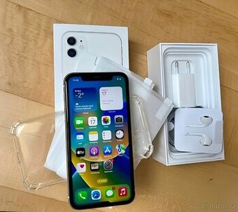 iPhone 11 Bílá BATERIE 100% TOP