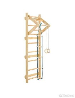 Nová Švédská stěna na zeď, 4v1 s 8 úrovněmi