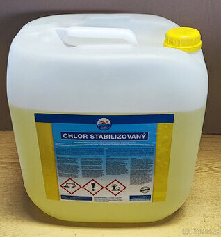 Chlornan sodný stabilizovaný - tekutý chlor do bazénu 35 kg