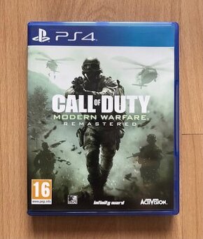 PS4 hra - Call of Duty: Modern Warfare Remastered