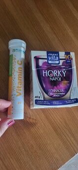 Vitamin C s vlákninou inzlinem a horký nápoj Echinacea