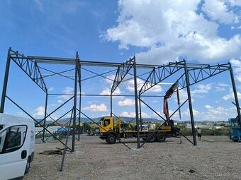 Konstrukce haly 15x30x6m