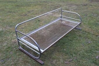 Retro chromovaný gauč