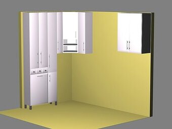 Koupelnový nábytek skříňky, pc 53000 kc