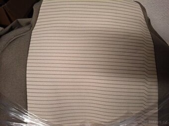 Potahy sedadel Škoda Rapid a Garde světlý interier