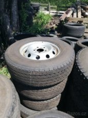 Letní pneumatiky na diskách Fiat Ducato 225/75 16c