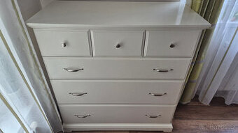 IKEA BIRKELAND komoda se 6 zasuvkami  109 x 112 x 52 cm