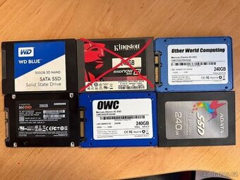 Interní SSD disky SATA 240,250,500 GB