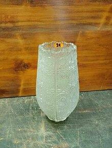 Váza, broušené sklo- Bohemia Crystal