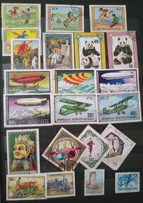 Poštovní známky Mongolsko - 1