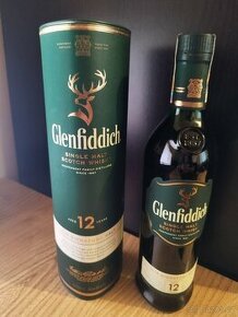 Glenfiddich 12 let stará whisky  - 0,7l včetně obalu
