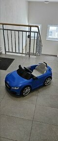Dětské elektrické auto Audi TT RS modrá

