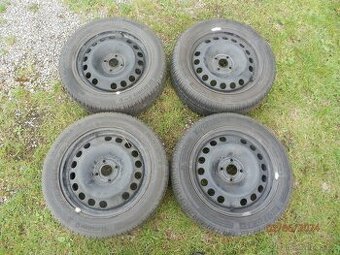4xObutá letní kola na OPEL CORSA D 195/55 R16 4x 7,8MM
