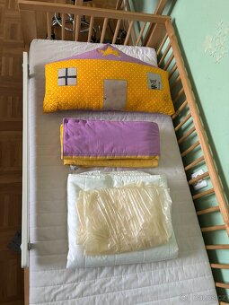 Dětská postel IKEA 160 x 80 cm komplet včetně doplňků