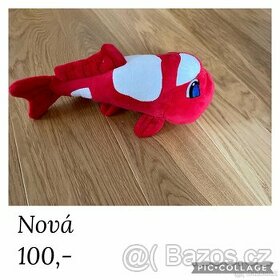 Nový plyšák ryba - 1