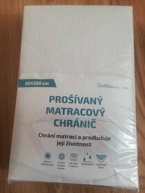 NOVÉ - Matracové chrániče - 2 ks - 1