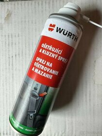 Osetrujici a kluzny sprej Wurth