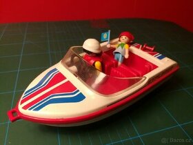 Playmobil člun motorový